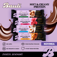 Objevte novinku Bauli Soft & Creamy Protein Bars