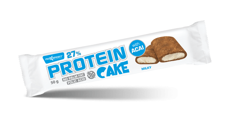 Levně Max Sport Proteín Cake Mléčný 50 g