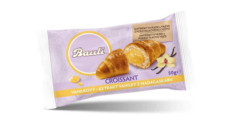 Levně Bauli Croissant Vanilkový 50 g