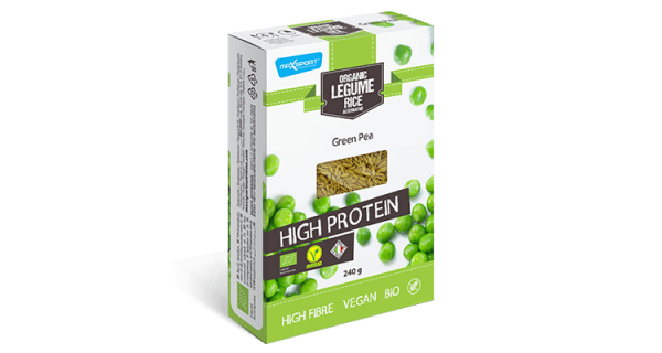 Proteinová luštěninová rýže zelený hrášek v BIO kvalitě